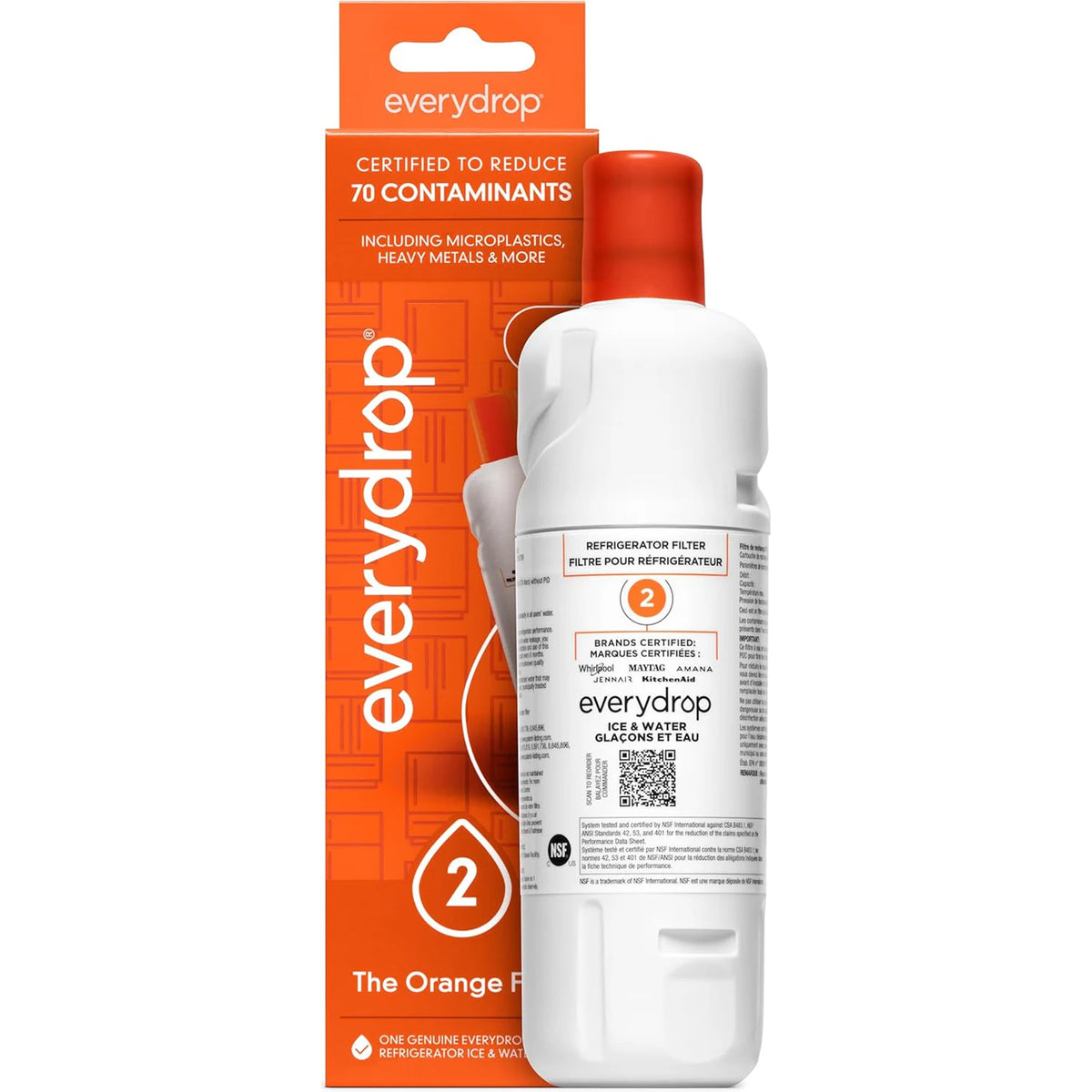 EDR2RXD1 Refrigerator Water Filter 2